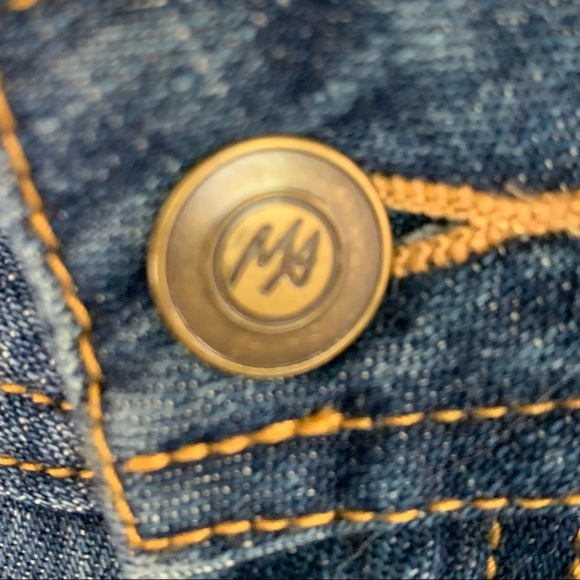 Tex by MaxAzria SZ 28 Wide Leg Four Pocket Denim Jeans - Picture 7 of 11